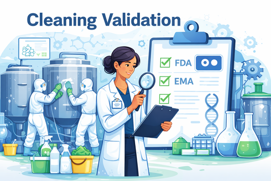 Cleaning Validation GMP: requisiti, rischi e approccio moderno