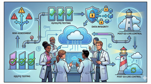 Validazione SaaS e Cloud GxP: roadmap completa (CSV/CSA)
