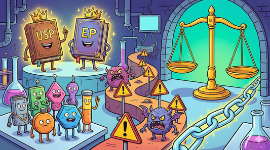 Standard di Riferimento GMP: USP, Ph. Eur. e Audit FDA/EMA