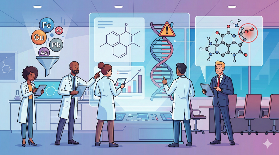 Q3D + M7: come prepararsi a un audit su impurezze elementali e mutagene
