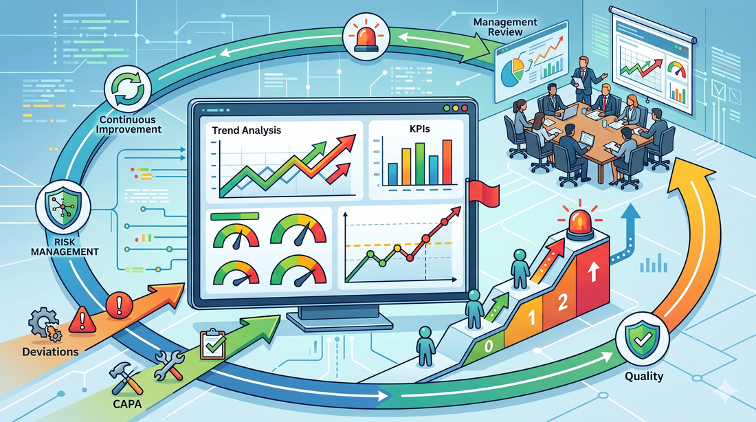 Trend Analysis Deviazioni & CAPA: KPI e QRM (ICH Q9/Q10)