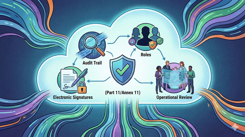 Data Integrity (ALCOA+) in SaaS/Cloud: controlli e audit trail