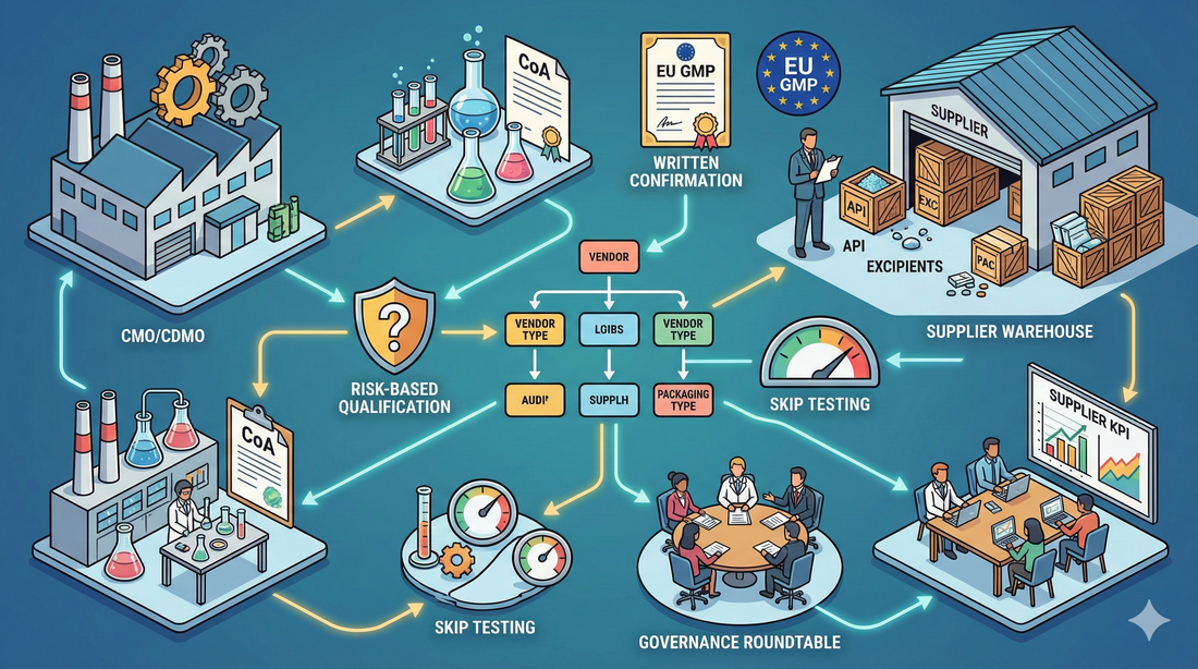 Qualifica Fornitori GMP: Vendor Assurance per QA Pharma
