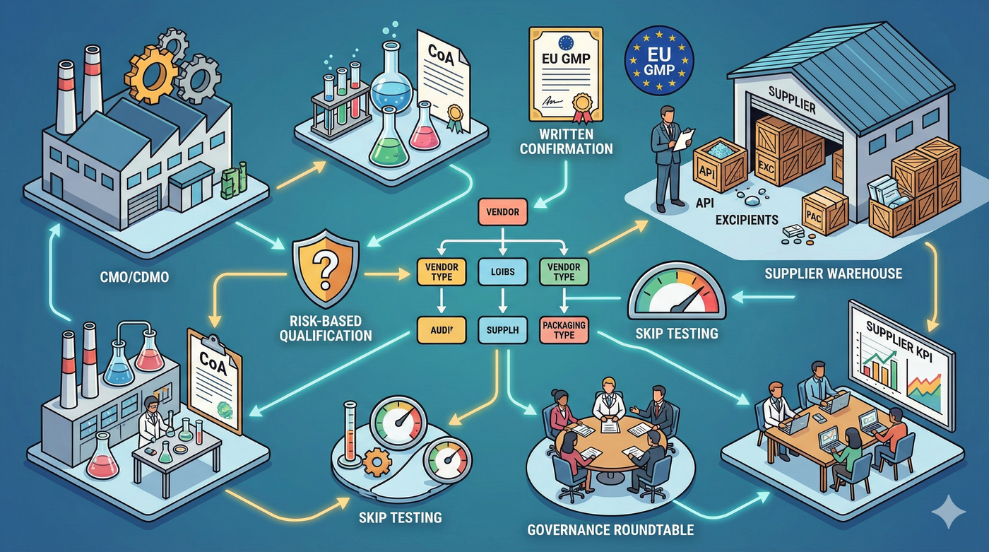 Qualifica Fornitori GMP: Vendor Assurance per QA Pharma