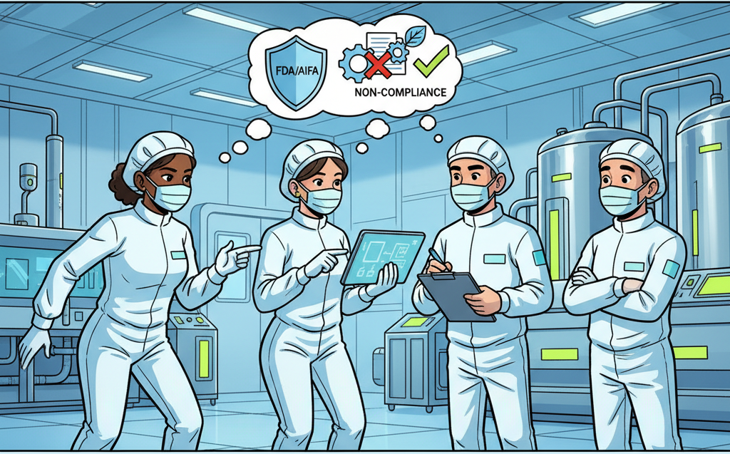 Audit GMP in Produzione: Come Evitare i Rilievi FDA/AIFA