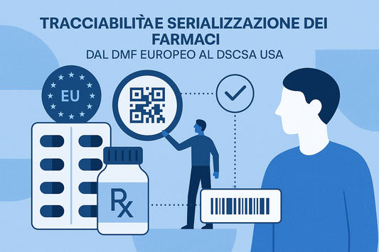 Tracciabilità e serializzazione dei farmaci: dal DMF europeo al DSCSA USA