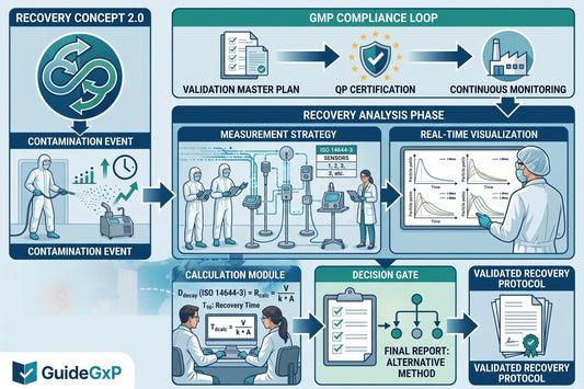 ISO 14644-3 Recovery Test: procedura, calcolo e accettazione GMP