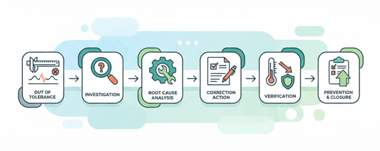 Gestione OOT (Out of Tolerance): Guida pratica in 6 passi