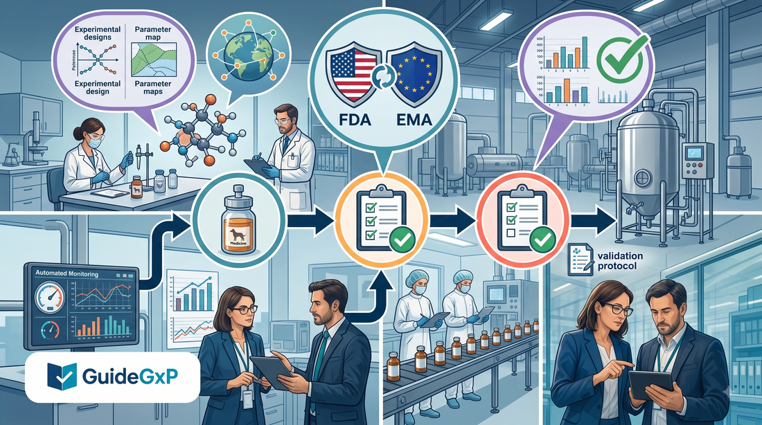 Process validation pharma: ciclo di vita, PPQ, CPV e checklist FDA/UE GMP