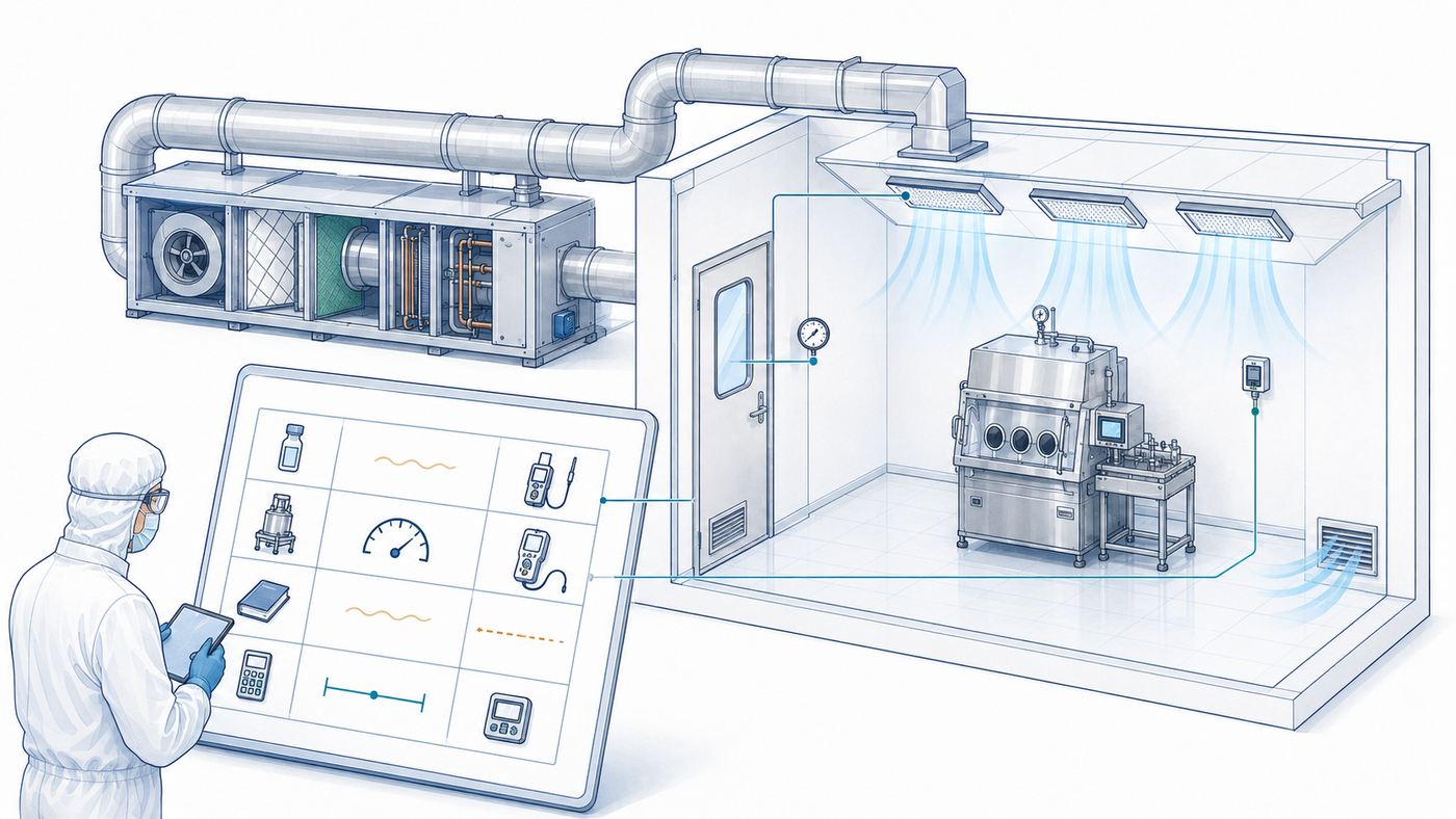 URS per Cleanroom e Sistemi HVAC: requisiti, struttura e checklist