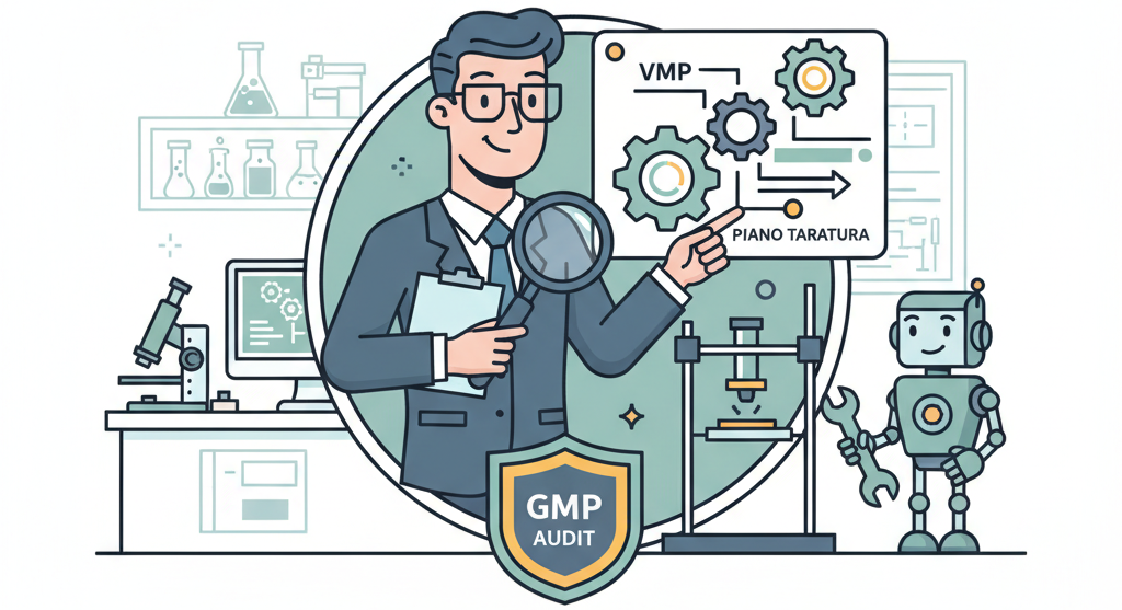 VMP e Piano Taratura: la guida per un audit GMP senza rilievi