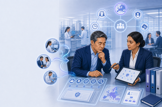 MAH team reviewing outsourced QPPV provider governance and transition documentation