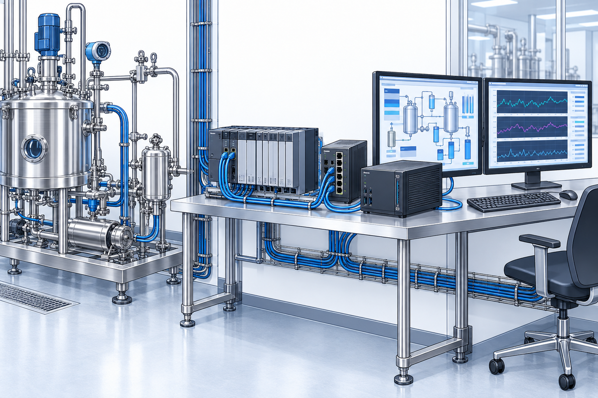 Ingenieros verifican interfaces entre sistemas industriales de automatización