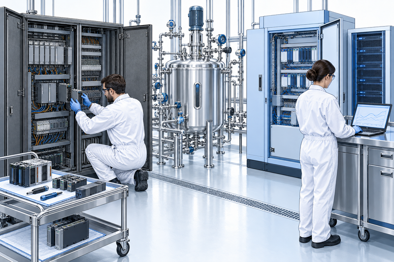 Migrer les systèmes d’automatisation GMP anciens : stratégie PLC, SCADA, serveurs et données