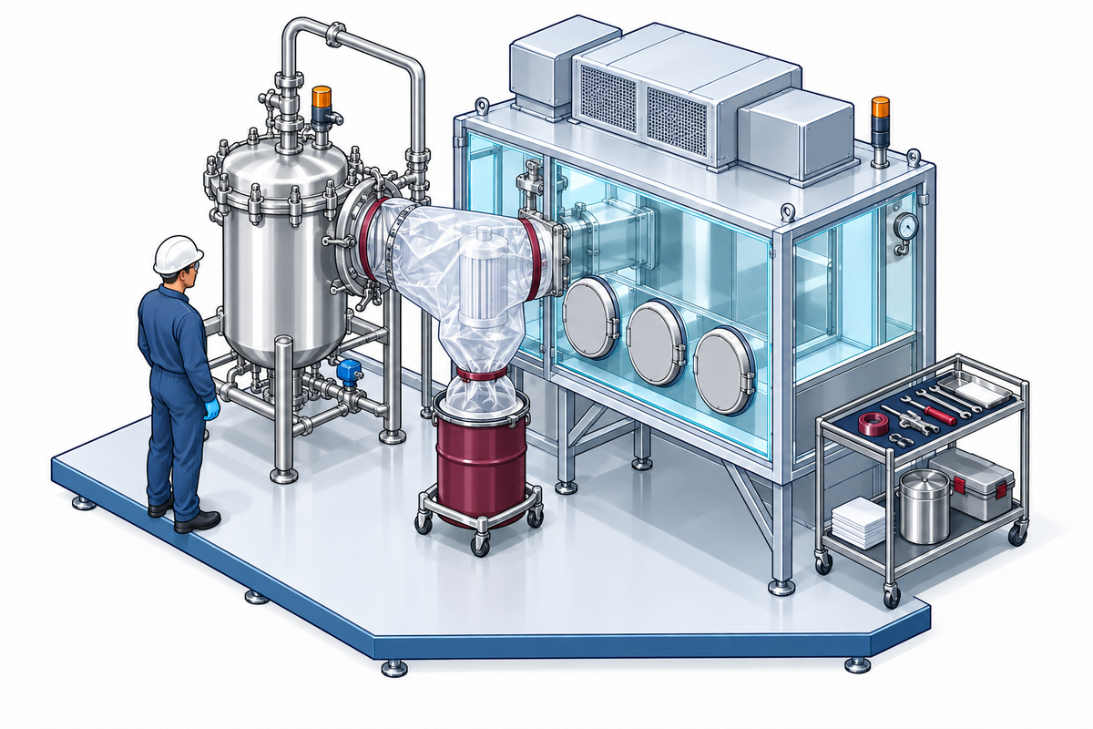Contained component removal and safe-change arrangement for maintenance