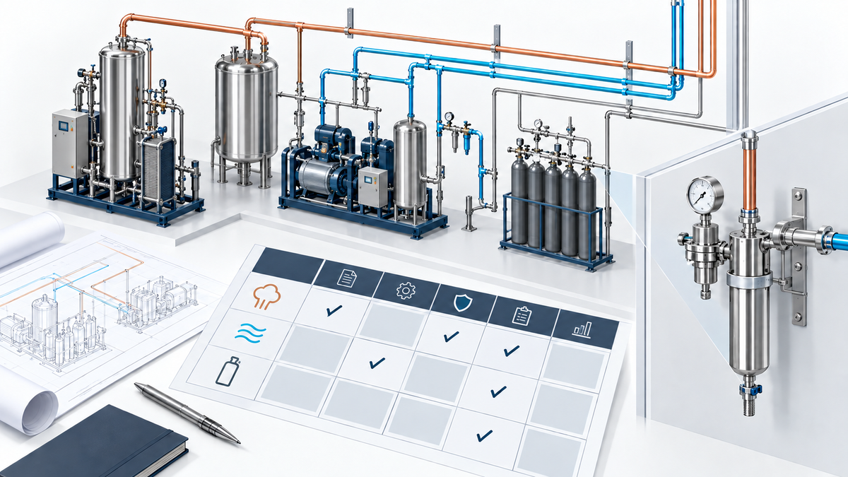 Technical critical utilities layout connecting generation, distribution and user points
