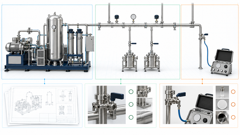 Qualification of Critical Utilities: DQ, FAT, SAT, IQ, OQ, PQ and Point-of-Use Verification