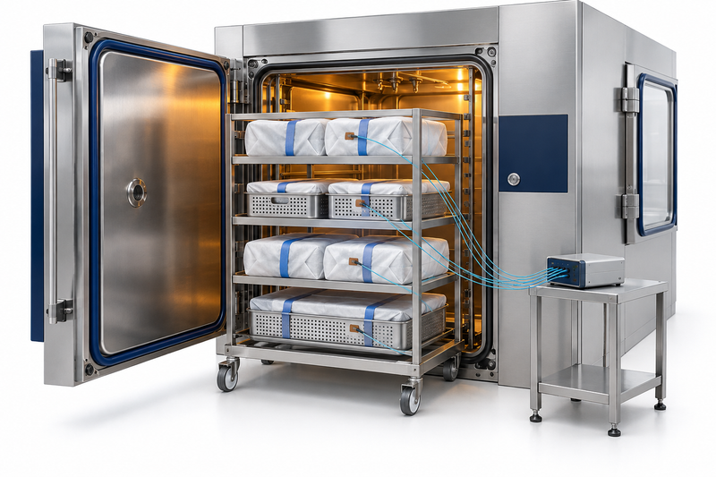 Developing Moist Heat Sterilization Cycles: Air Removal, Heat Penetration, Lethality and Load Strategy