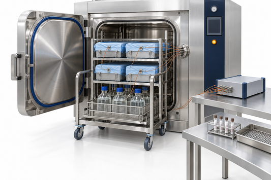 Sterilization Process Validation: heat distribution, heat penetration, biological indicator e acceptance strategy