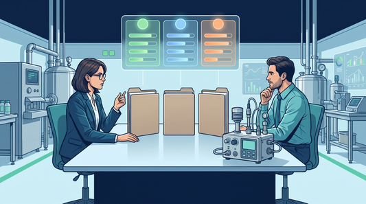 Illustrazione della valutazione comparativa di offerte per un sistema di monitoraggio ambientale
