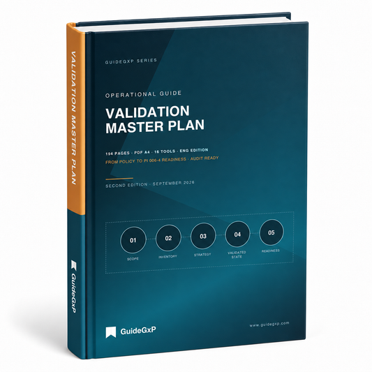 The Validation Master Plan (VMP) in GMP Facilities: Governing Validation, Proving It in Audit and Being Ready for PI 006-4