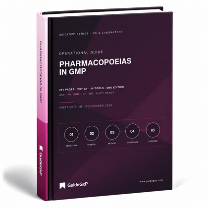 Pharmacopoeias in GMP – Operational Guide to USP, Ph. Eur., JP and BP (First Edition + Toolkit)