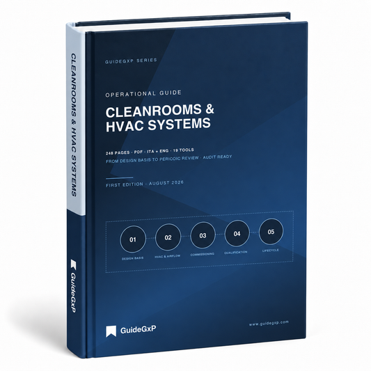 Guida Operativa a Cleanroom e Sistemi HVAC in ambito GMP (Prima Edizione + Toolkit)