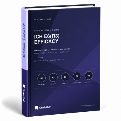 Efficacy Guidelines ICH E: Readiness für E6(R3) und Annex 2