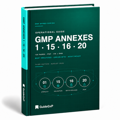 Guía Operativa de los Annex GMP 1, 15, 16 y 20 — Tercera Edición