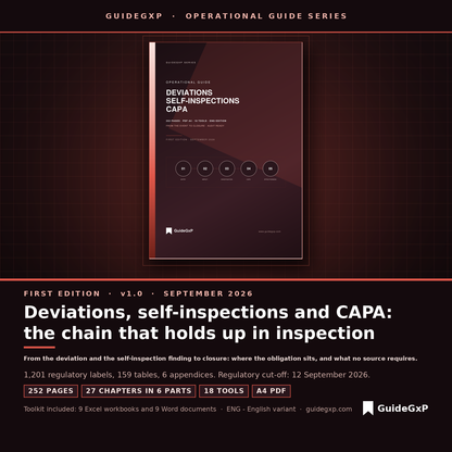 Desviaciones, autoinspecciones y CAPA: la cadena que aguanta en inspección
