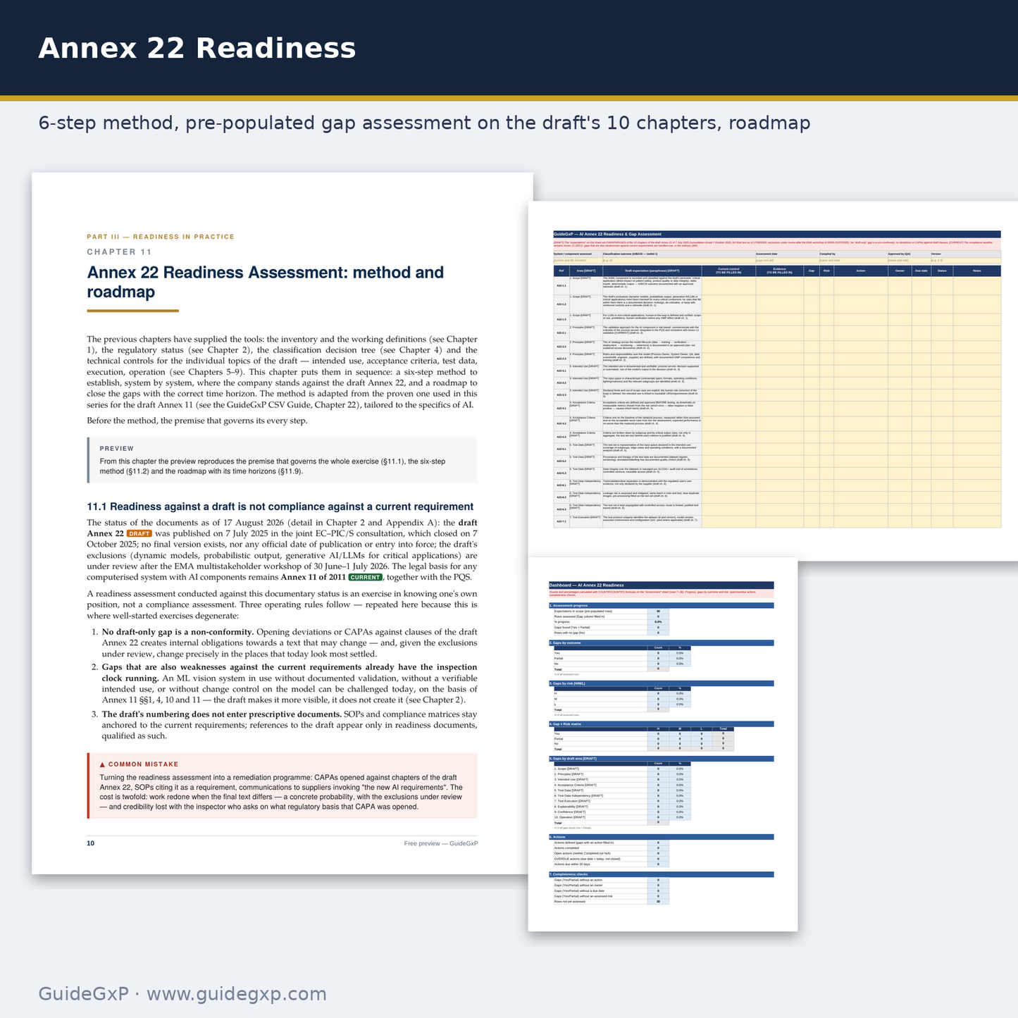 Guide Opérationnel de l'Intelligence Artificielle en Environnement GMP — Annex 22 Readiness