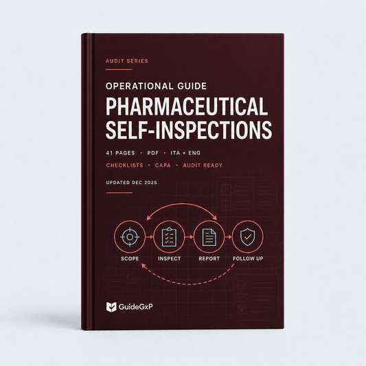 SOP: Self-Inspections in the Pharmaceutical Sector
