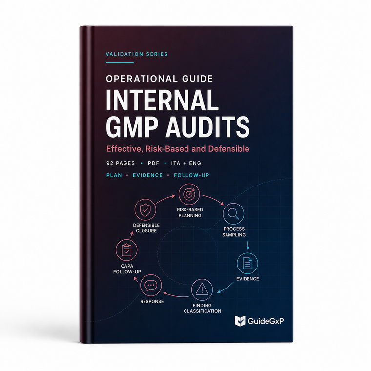 Effective and defensible internal GMP audits
