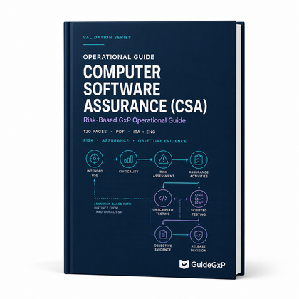 Computer Software Assurance (CSA) – Guía Operativa GxP