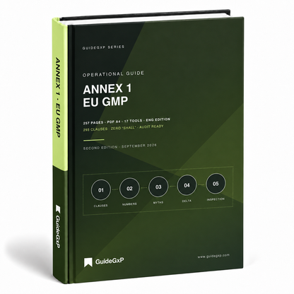 EU GMP Anexo 1 (2022): el mapa completo — Guía operativa GuideGxP