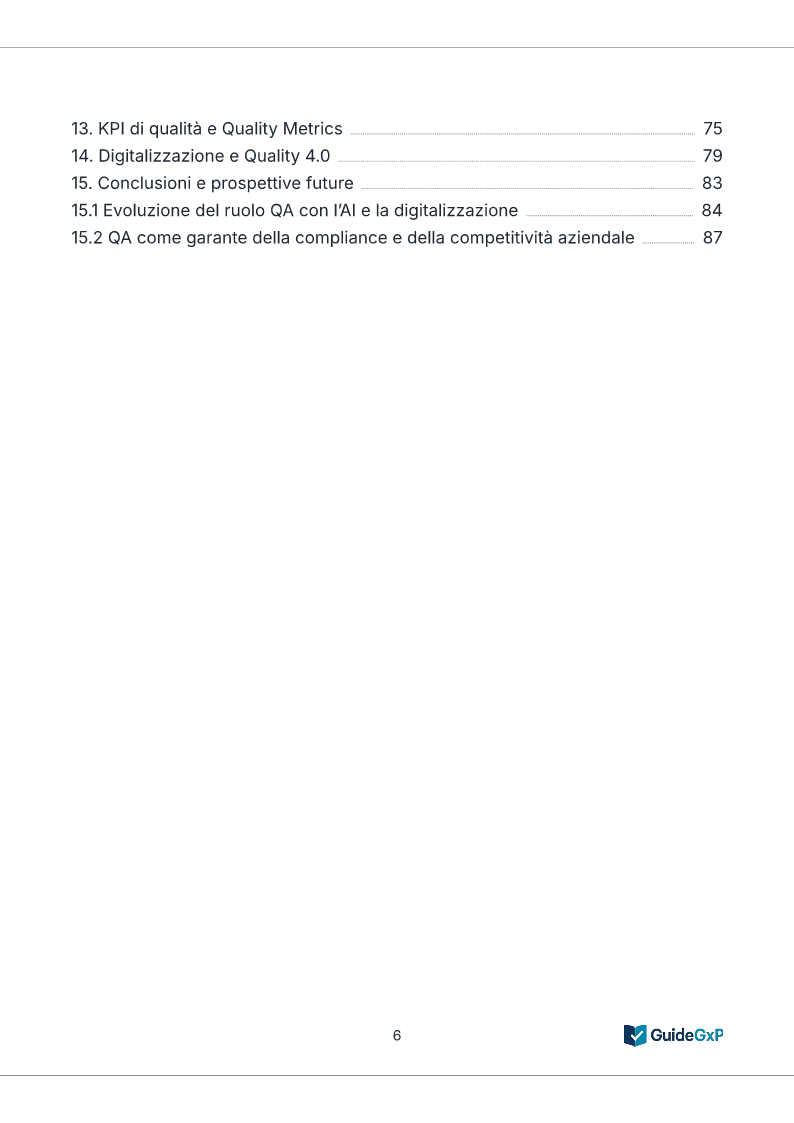 Guida Operativa QA Manager – Deviation, CAPA e Audit Readiness