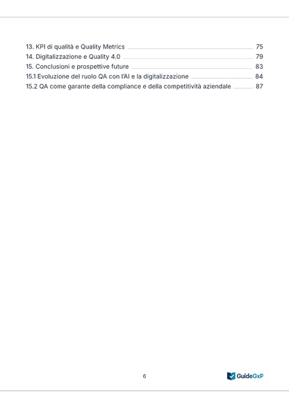 Guida Operativa QA Manager – Deviation, CAPA e Audit Readiness