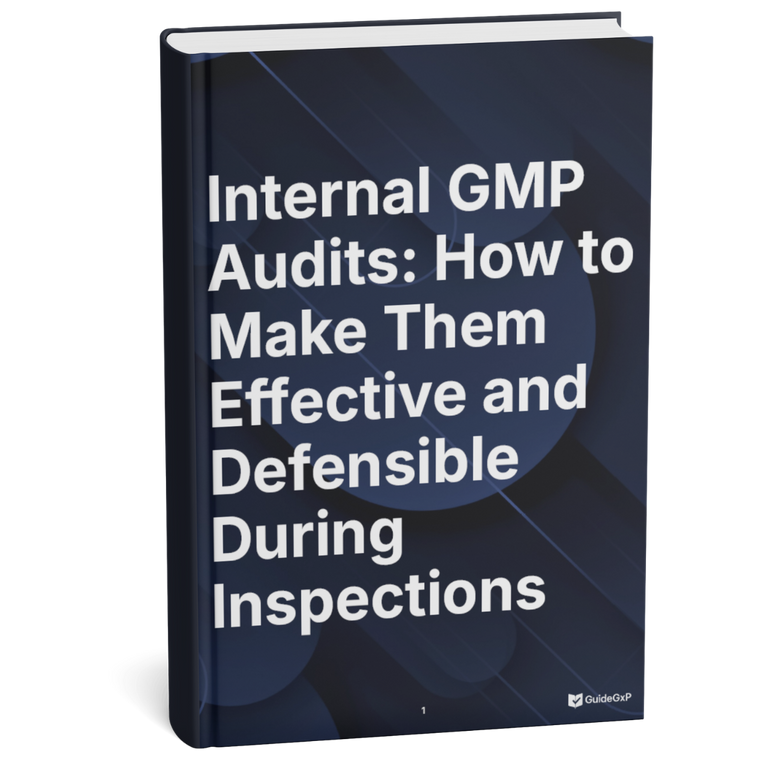 Effective and defensible internal GMP audits