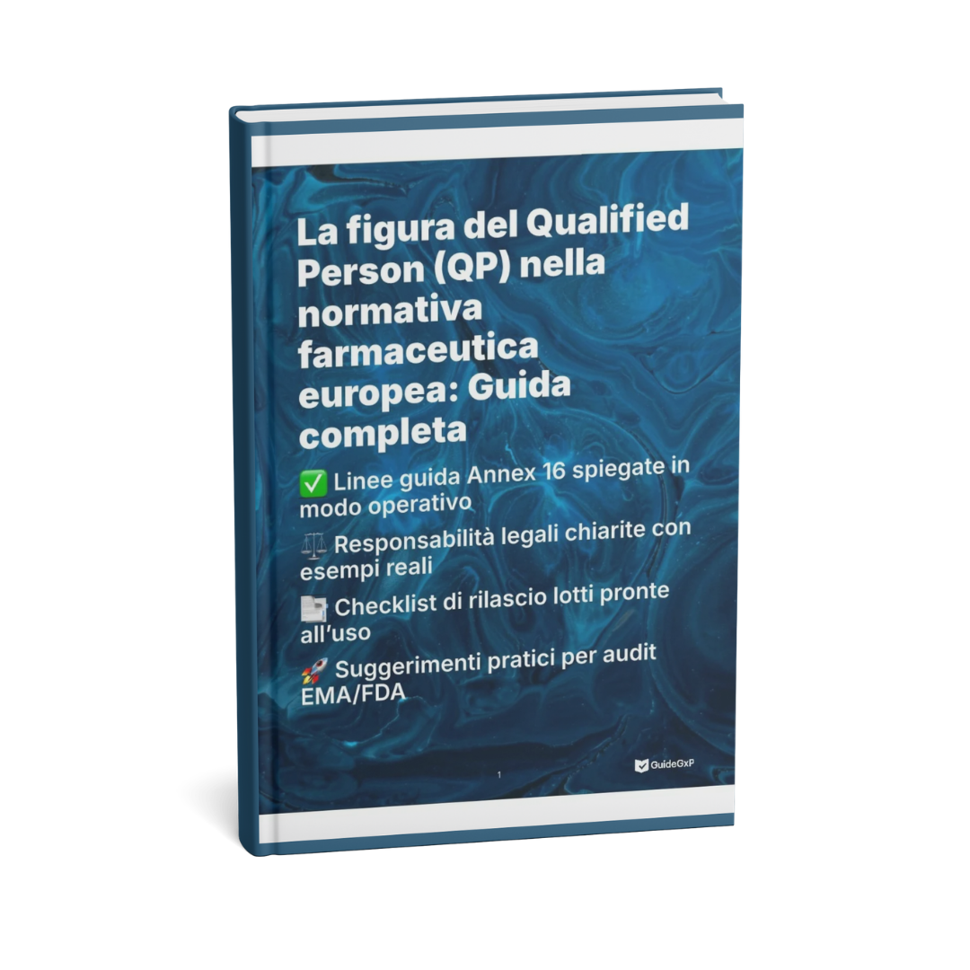 Guida Operativa Qualified Person (QP) – Annex 16 / Rilascio Lotti
