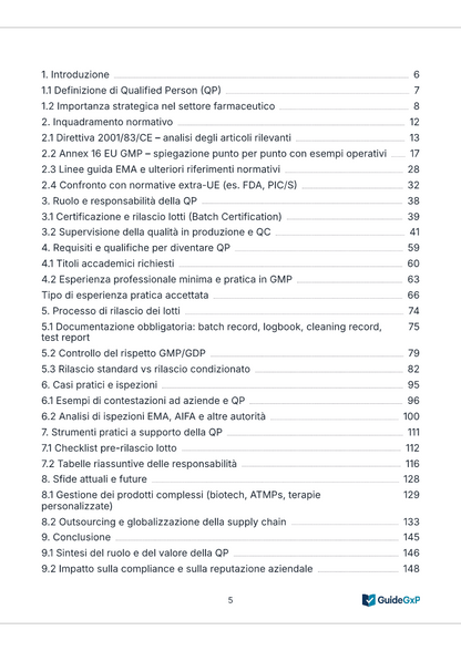 Guida Operativa Qualified Person (QP) – Annex 16 / Rilascio Lotti