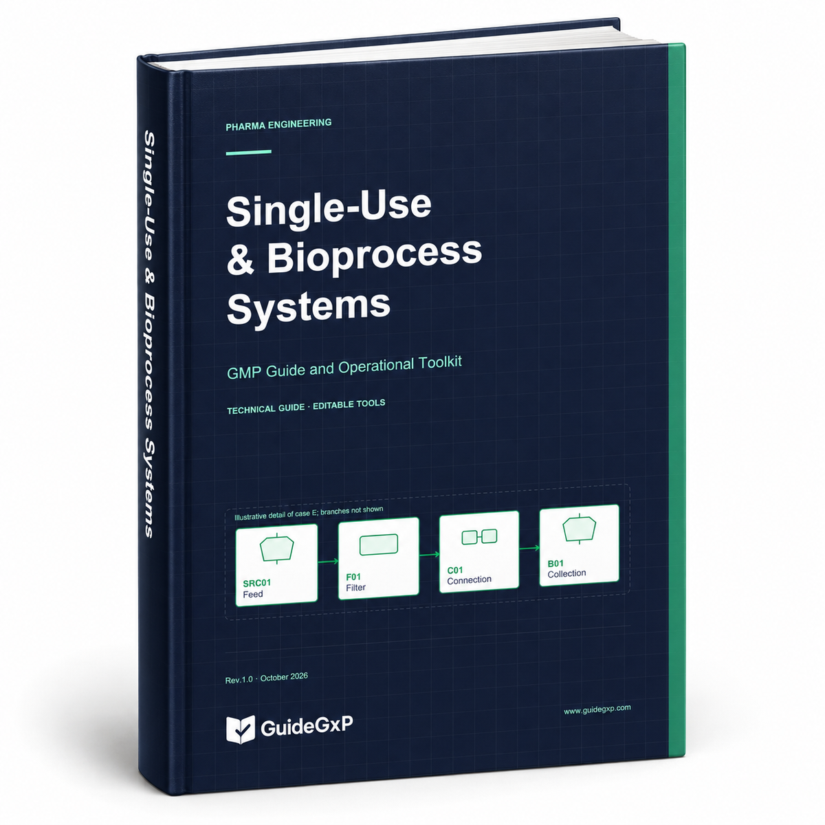 Single-Use & Bioprocess Systems: Guía práctica GMP (Primera edición + Toolkit)