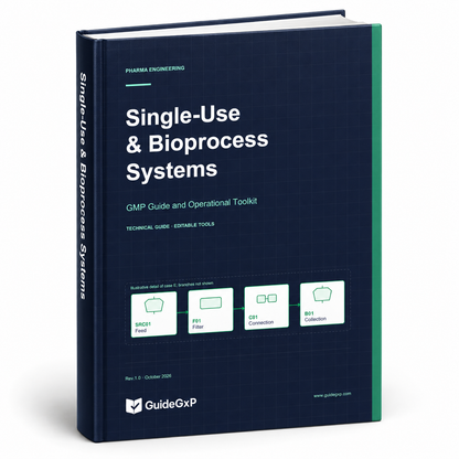 Single-Use & Bioprocess Systems: Guía práctica GMP (Primera edición + Toolkit)