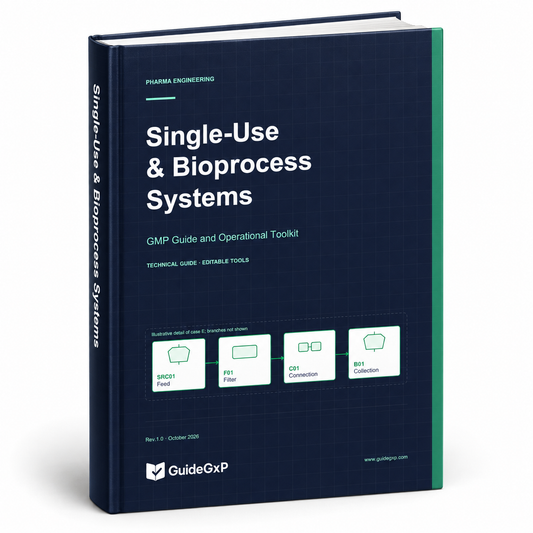 Single-Use & Bioprocess Systems: Guida Operativa GMP (Prima Edizione + Toolkit)