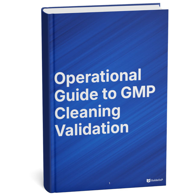 GuideGxP Operational Guide to GMP Cleaning Validation