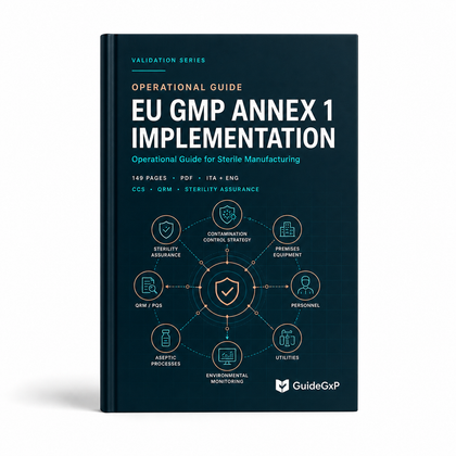 Operativer Leitfaden zur Implementierung des EU GMP Anhang 1 (Rev. 2022)