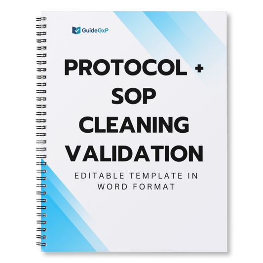 Bundle Cleaning Validation GMP | SOP + Protocol